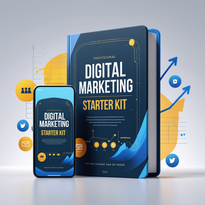 Digital Marketing Starter Kit (PLR & MRR) – Your All-in-One Guide to Online Success!